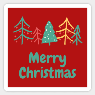 Merry Christmas. Christmas. A little something to brighten our day's in quarantine. Cute Christmas 2020 design. Sticker